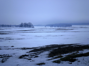 Zima - okolice Ostródy