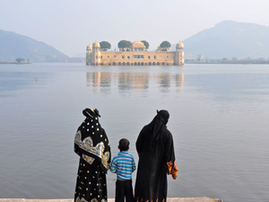 Jaipur, palac na wodzie