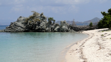 plaża na Bidadari