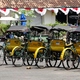 Jogjakarta - parking becaków ;)