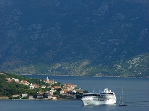 Widok na Boke Kotorska