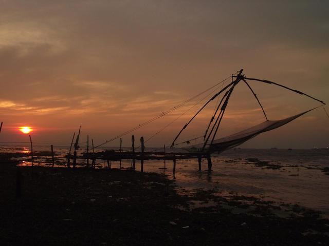 Chińskie Sieci Rybackie, Fort Kochi