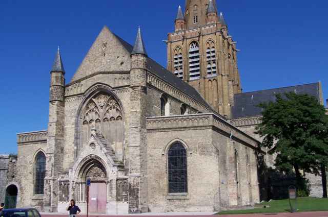 Calais katedra Notre Dame