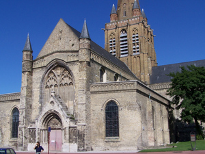 Calais katedra Notre Dame