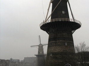 Schiedam, największe na świecie wiatraki