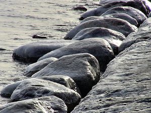 Gdynia - styczeń 2011 - bulwar  nadmorski