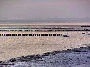 Gdynia - styczeń 2011 - bulwar  nadmorski