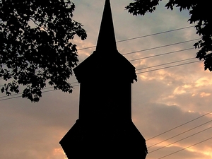 Kapliczka z krzyżem w Puńsku