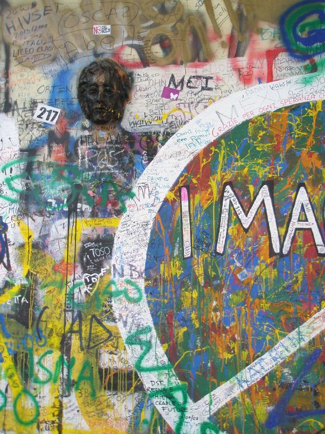 Praga, Mur Lennona