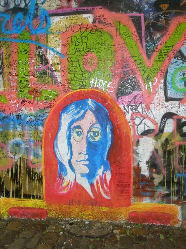 Praga, Mur Lennona