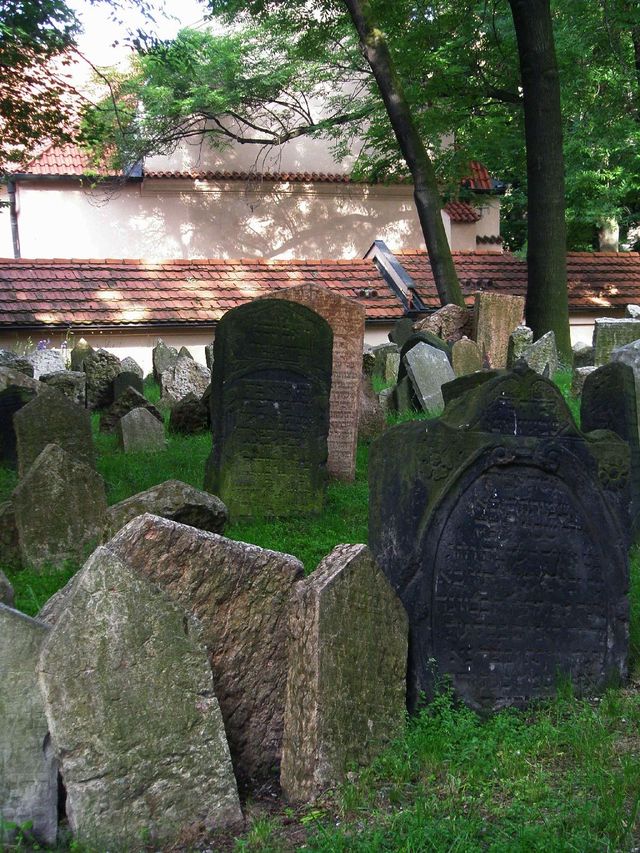 Praga, Stary cmentarz żydowski