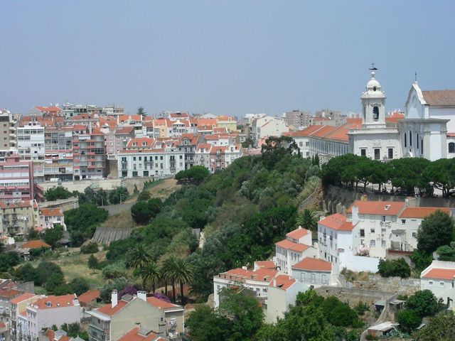 Widok z zamku św. Jerzego 
