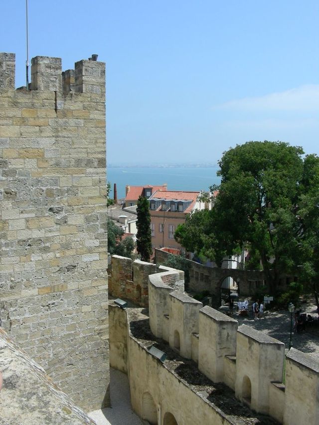 Widok z zamku św. Jerzego 