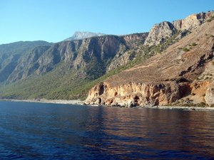 południowe wybrzeże Krety