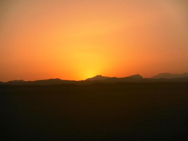 Marsa Alam - zachód słońca