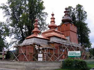 Wysowa - remontowana cerkiew