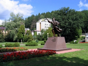 Krynica Zdrój - pomnik Jana Kiepury