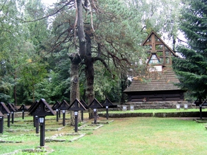 Czarne - zabytkowy cmentarz wojskowy I wojny