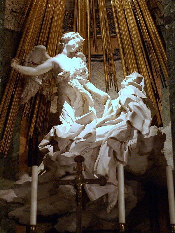 Rzym Santa Maria della Vittoria ekstaza św Teresy
