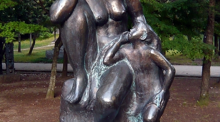 Songnisan rzeźba matki