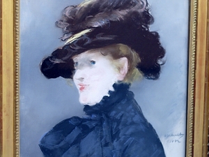 Dijon portret kobiecy Maneta