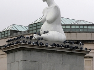 Londyn rzeźba Alison Lapper