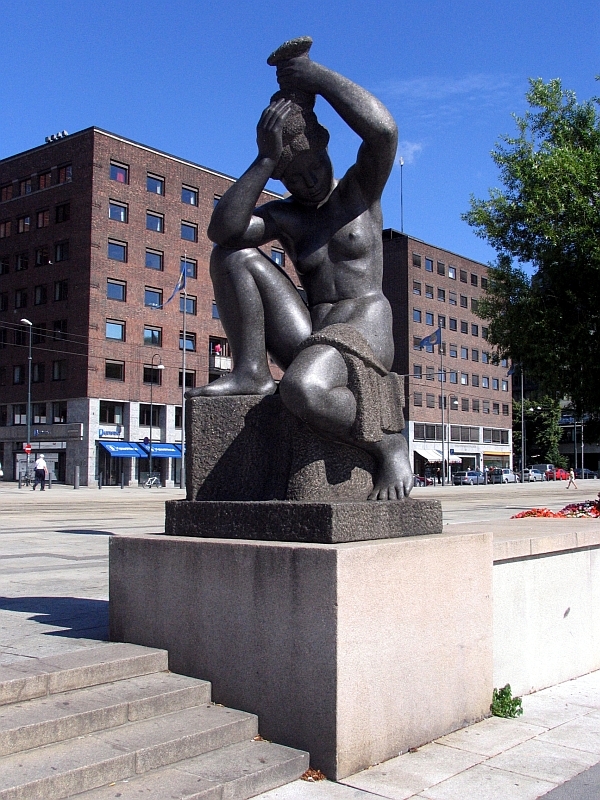 Oslo rzeźba Vigelanda