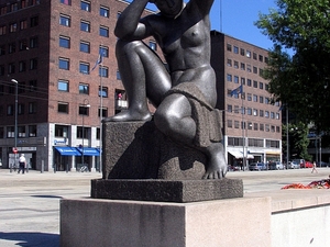 Oslo rzeźba Vigelanda