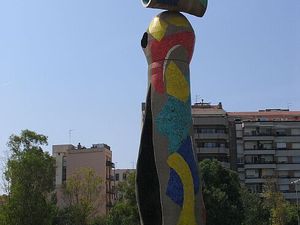 Barcelona Kobieta i Ptak Joana Miro