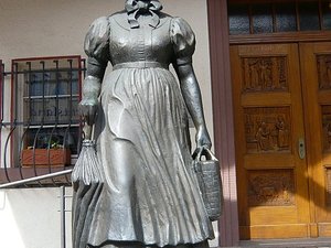 Triberg rzeźba Schwarzwaldki