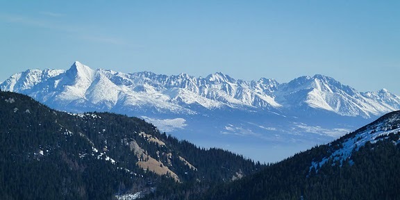 Panorama Tatr z Chopoka (Sk)