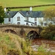 Monnow Bridge i The Bell at Skenfrith