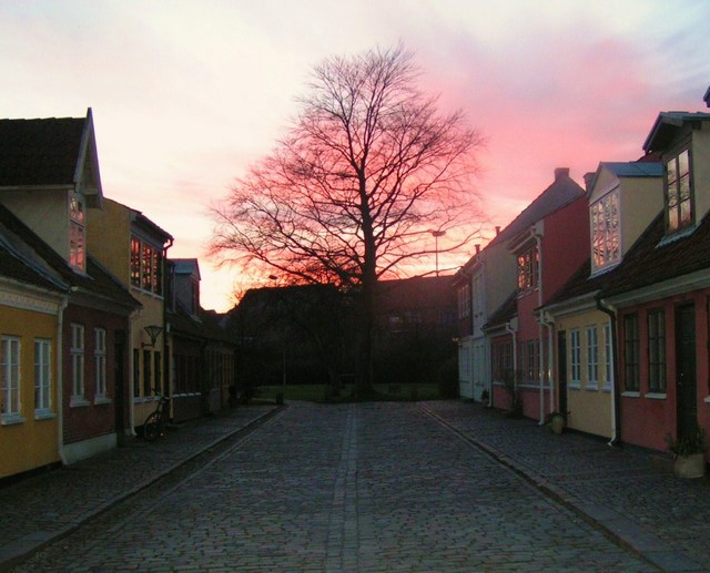 uliczka andersenowska w Odense