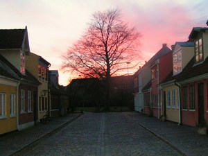 uliczka andersenowska w Odense