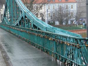 Wrocław, fragment Mostu Tumskiego