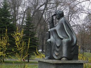 Wrocław, pomnik Juliusza Słowackiego
