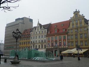 Wrocław, pierzeja kamienic