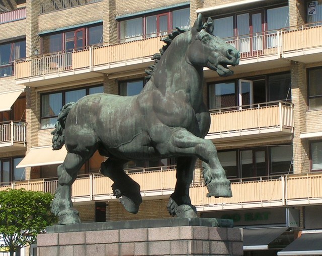 pomnik konia w Randers