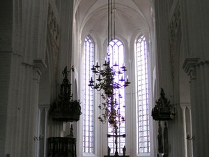 wnętrze katedry Vor Frue Kirke