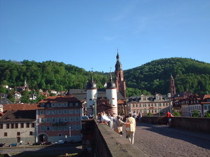 Heidelberg - na moście Made inka