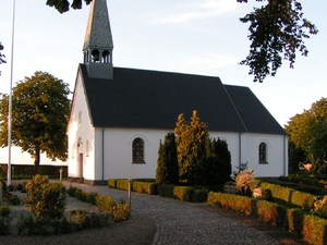 kościółek w okolicach Horsens
