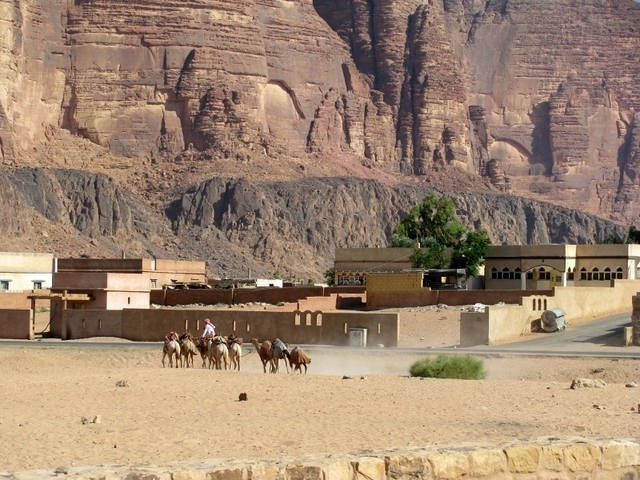 Wadi Rum - wioska Beduinów