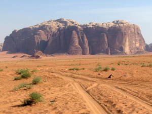 Wadi Rum - autostrada ;)