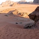 Wadi Rum - widok z wydmy
