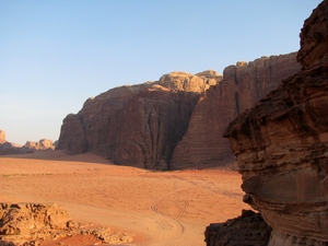 Wadi Rum - widok na kanion