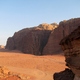 Wadi Rum - widok na kanion