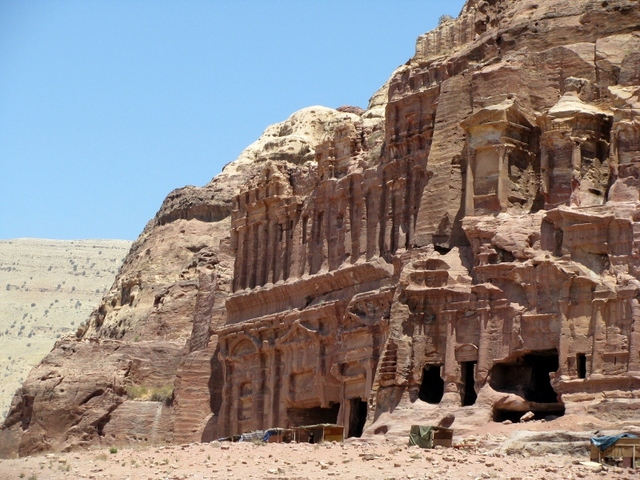 Petra - królewskie grobowce