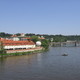 Widok z Mostu  Karola 