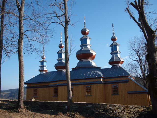 prawosławna cerkiew w Komańczy