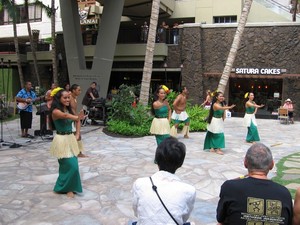 Pokaz tańca hula
